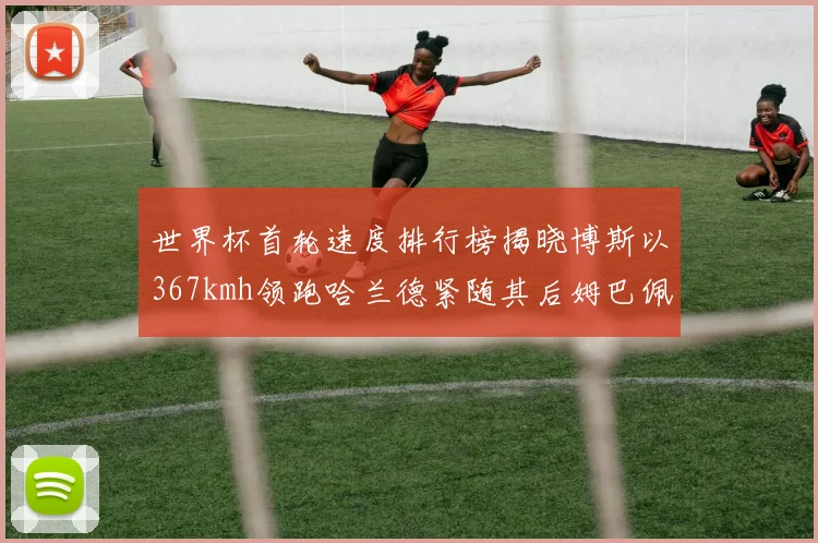 世界杯首轮速度排行榜揭晓博斯以367kmh领跑哈兰德紧随其后姆巴佩位列第九